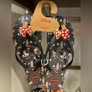 Disney Minnie Mouse Havaianas Flip Flops WDW 7/8. 2026